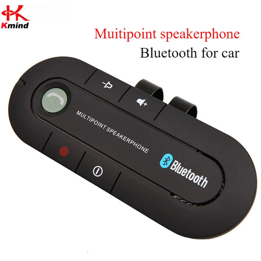 Kit manos libres para coche KMIND con Bluetooth y funciones de música y llamadas