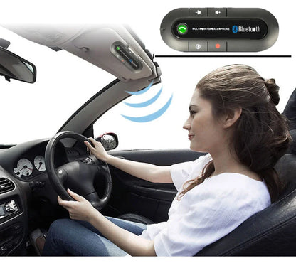 Kit mains libres Bluetooth KMIND pour voiture avec fonctions de musique et d'appel